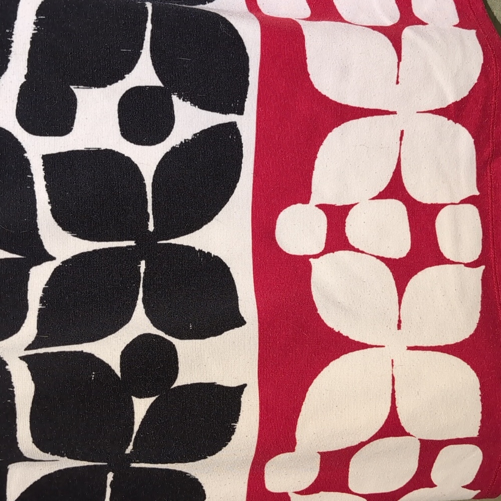 Marimekko look border print 3/4 sleeve - Picture 3 of 3
